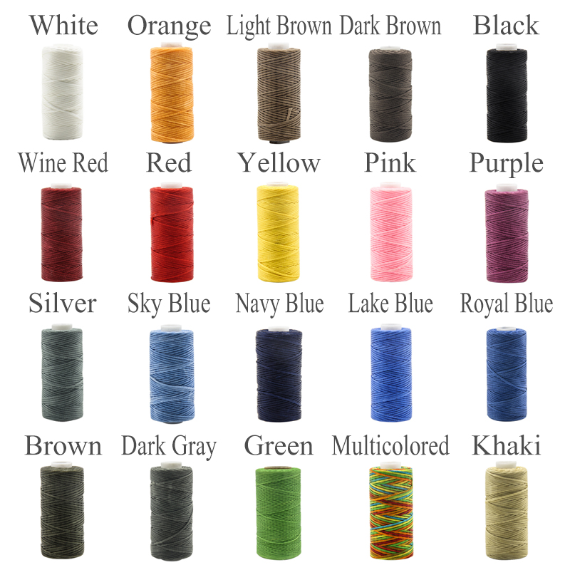 Waxed Wool Thread 50m 1mm Thickness Waxed Thread For Waxed Cord For Diy Handicraft Tool ...