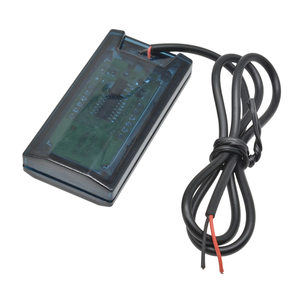 Original Aideepen 12V DC Digital LED Display Voltmeter Waterproof Car Motorcycle Voltage Volt Gauge Panel Meter