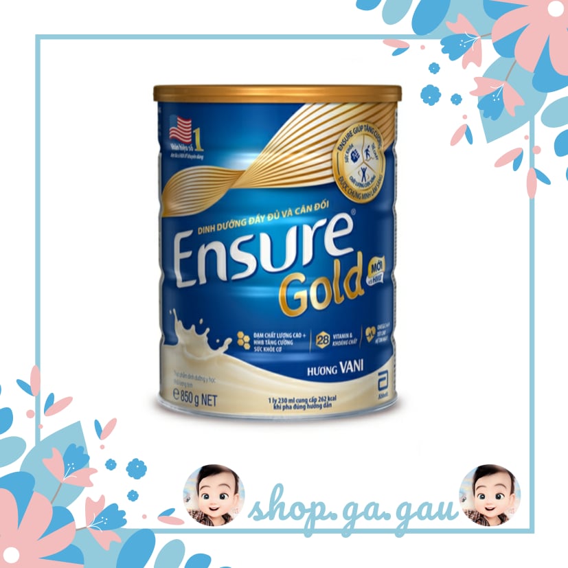 Sữa bột Ensure Gold Abbott HMB_850g thumbnail