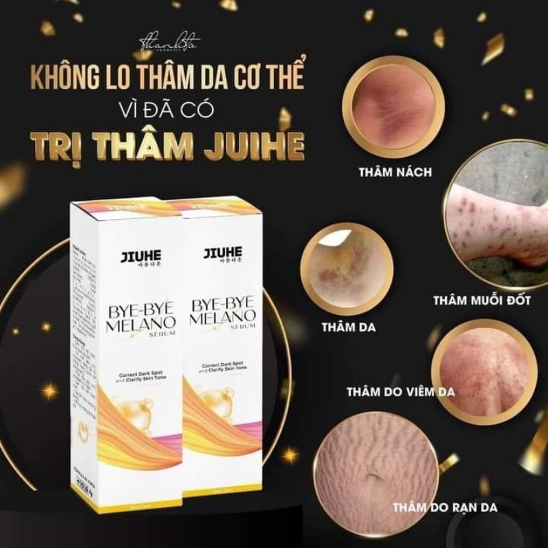 Serum Giảm Thâm JIUHE BYE-BYE MELANO mỹ phẩm Thanh Tô 5ml