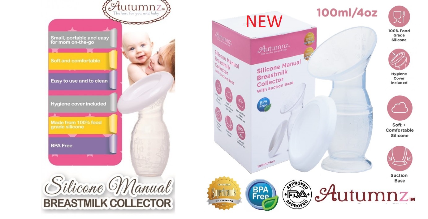 Autumnz Manual Breast Milk Collector, 100ml