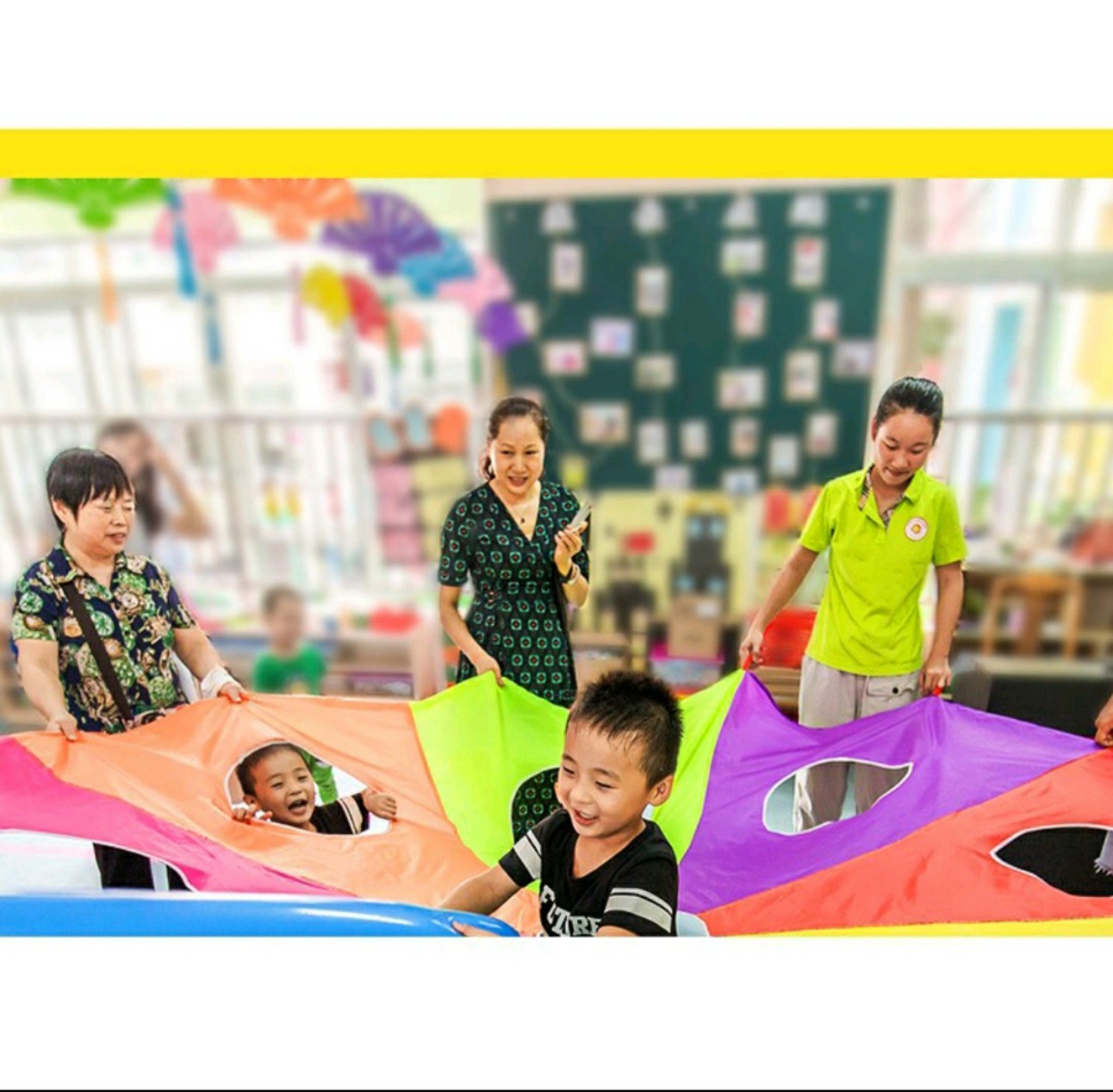 Dù cầu vồng đập chuột chũi