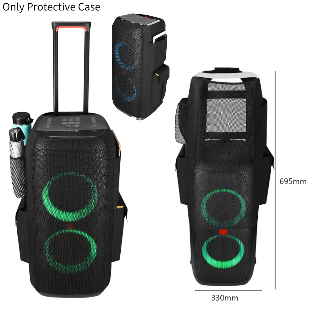Storage bag for jbl partybox 110 bluetooth speaker camouflage carrying box portable travel speaker case for jbl partybox 310