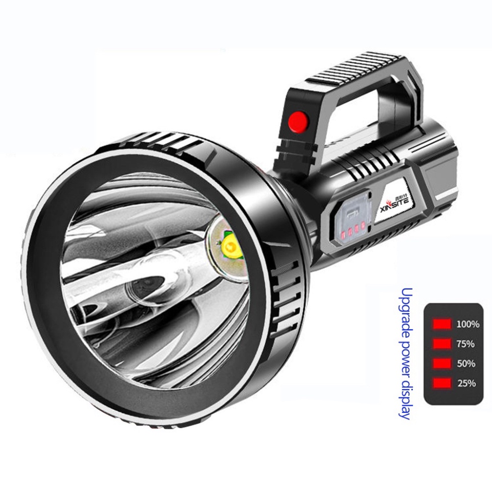 Đèn pin cầm tay siêu sáng SL06 cáp sạc micro USB chống nước 3 chế độ sáng