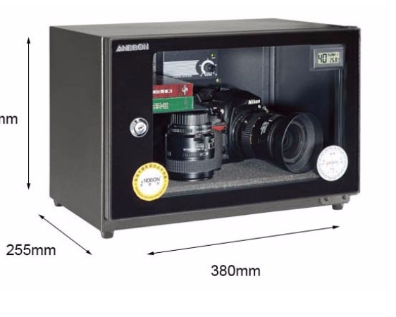 Tủ chống ẩm máy ảnh 20 Lít nhập khẩu CN Nhật Bản ANDBON AB-21C, tủ hút ẩm máy ảnh tự...