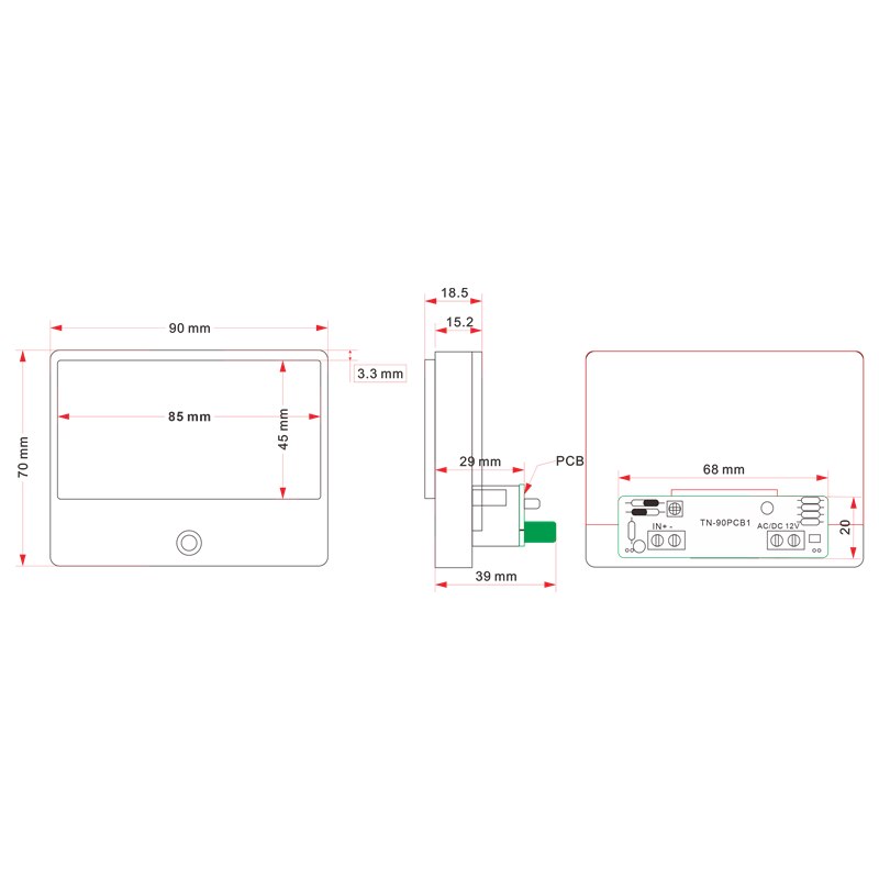 VU Đồng hồ đo mức độ Stereo Preamp Ống bảng khuếch đại chỉ số dB Preamp Đồng Hồ Công suất âm thanh với trình điều khiển Backlit con trỏ mạch điện các bộ phận