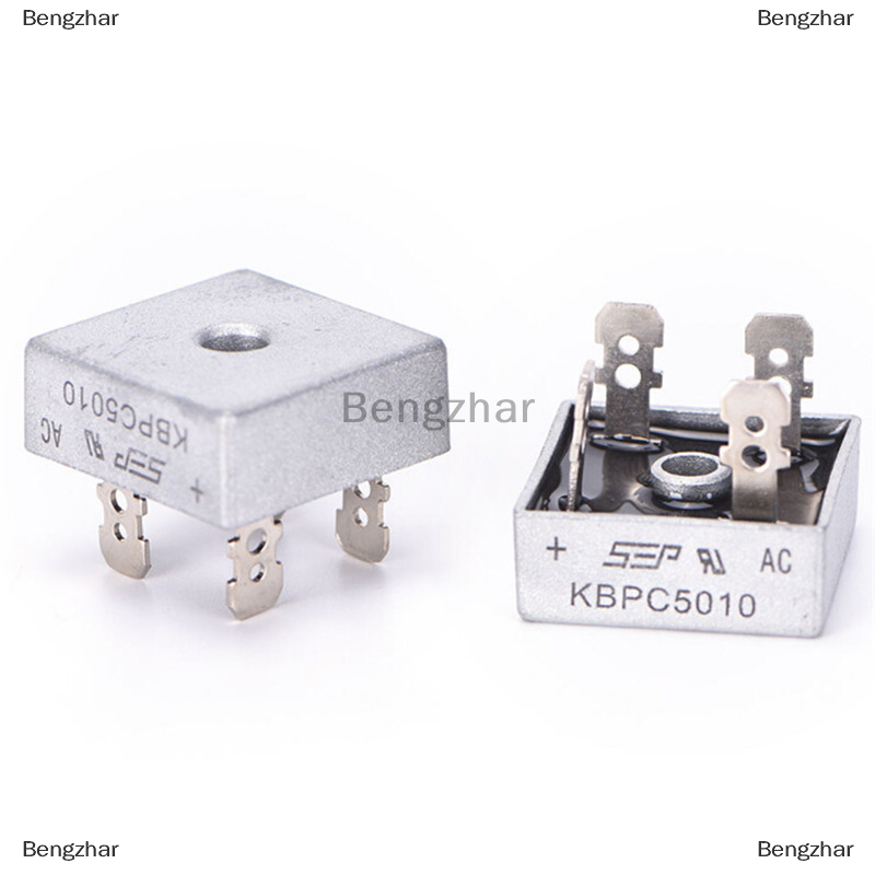 Thm bộ chỉnh lưu cầu điốt một pha vỏ kim loại 50a 1000v kbpc5010