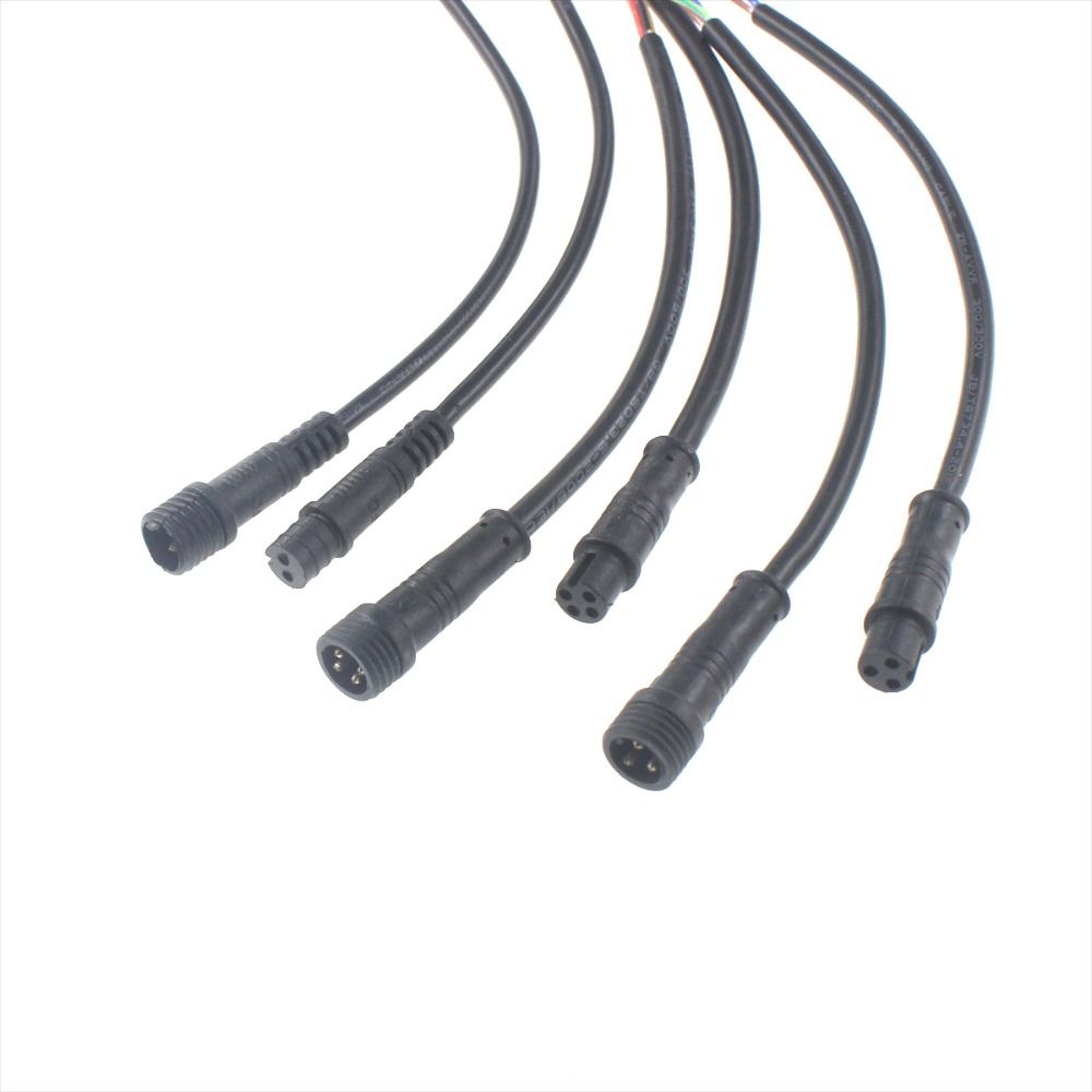Cable Wire Plug led Connector Led Waterproof Cable Connector Male to ...