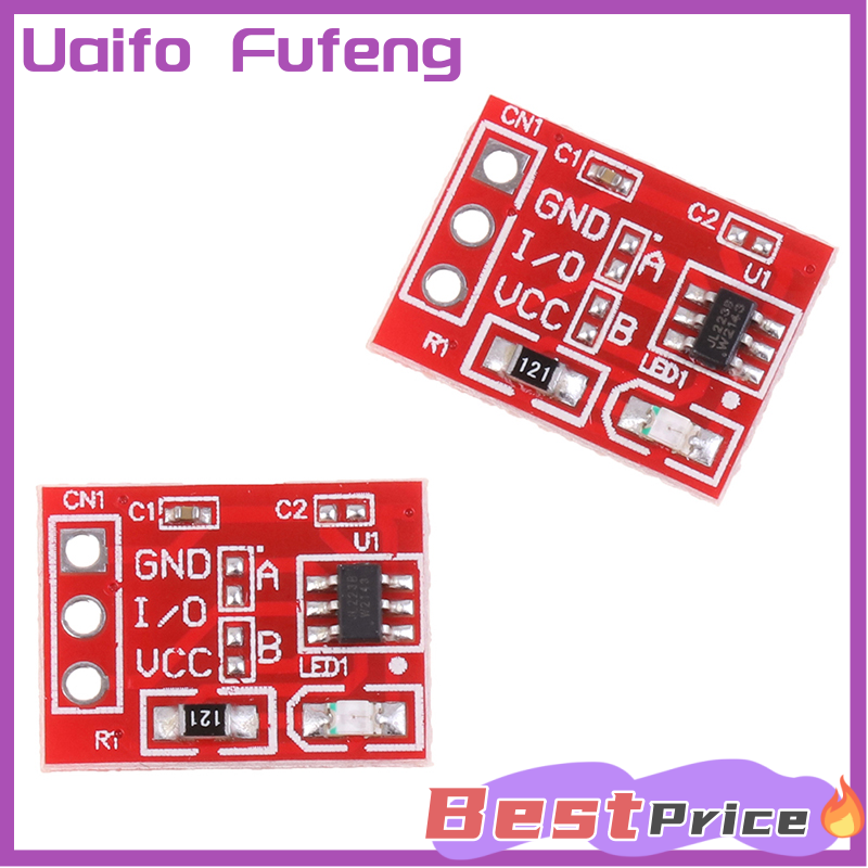 Uaifo 10PCS TTP223 Touch Button Switch Capacitive Sensor Module Self-Locking