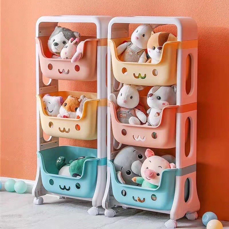 Kệ sọt đựng đồ có bánh xe việt nhật ( 3 tầng , 2 tầng, sọt lẻ)