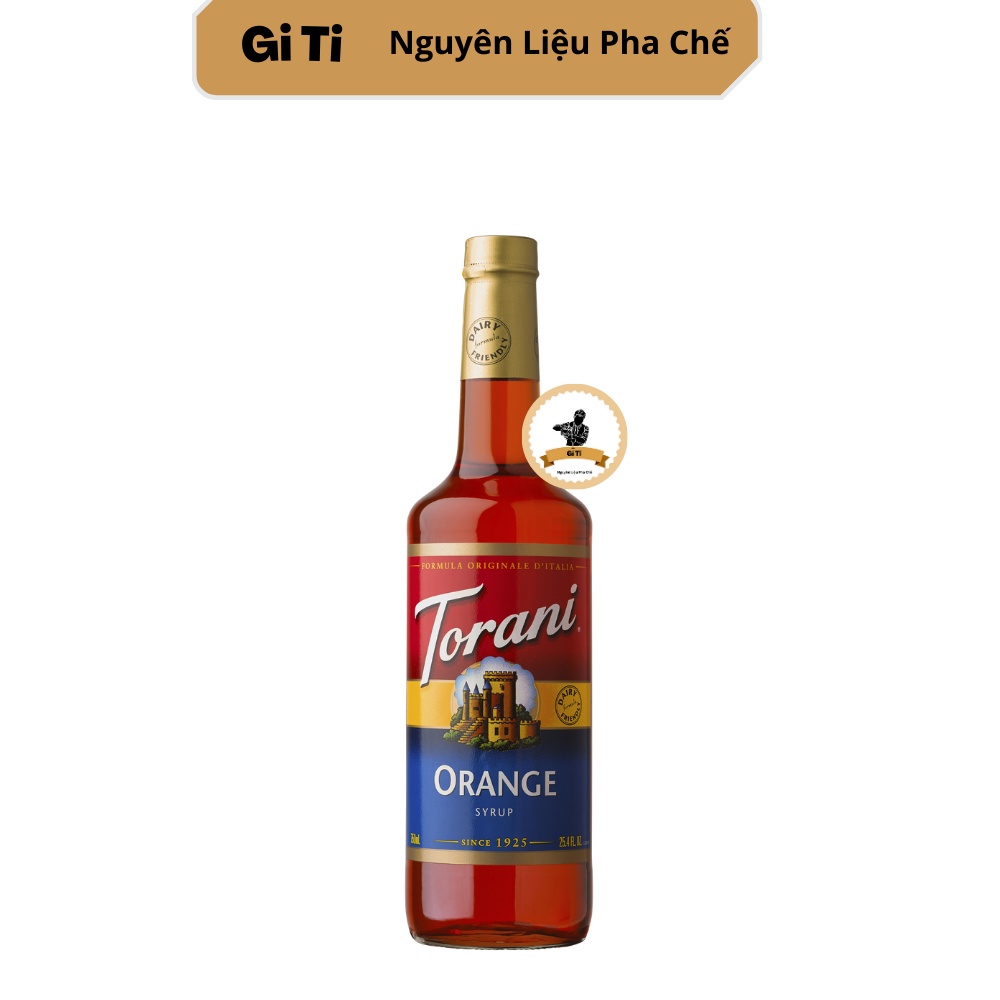 Siro/Syrup Torani nhiều vị chai 750ml