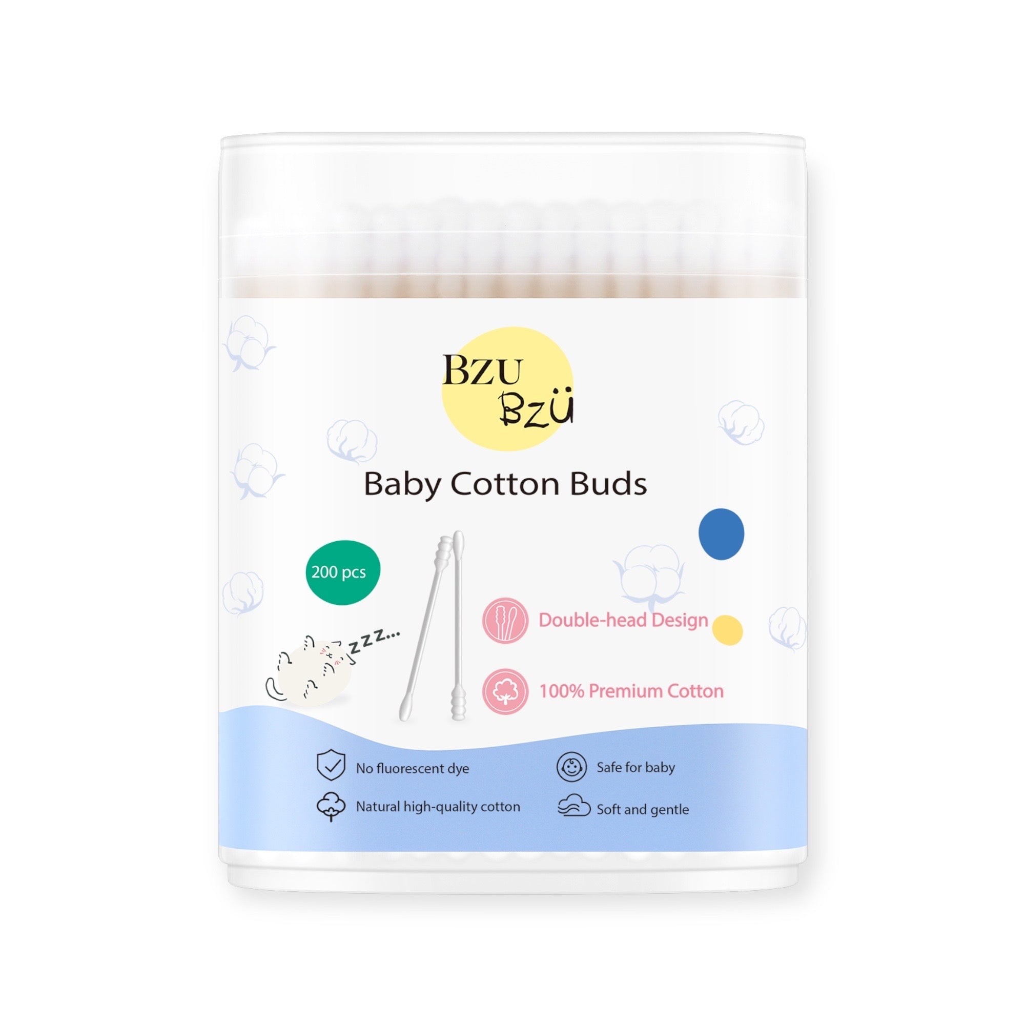 BzuBzu Cotton Buds 200Pcs Lazada