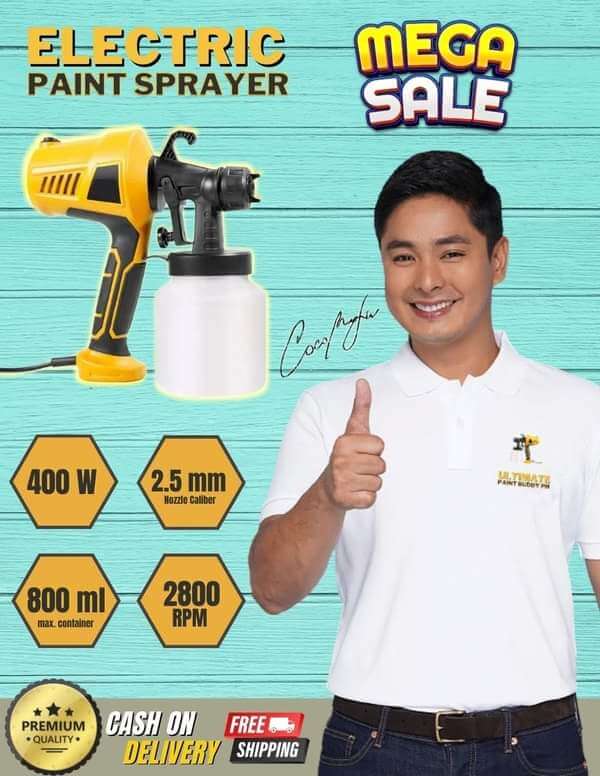 Electric Handheld Spray Gun Paint Sprayers Electric Airbrush For