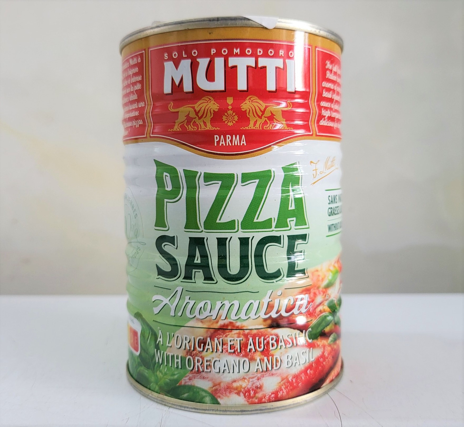 [Hộp 400g] XỐT PIZZA [Italia] MUTTI Pizza sauce Aromatica