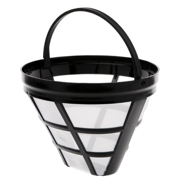 Giỏ lọc cà phê 4 giỏ thay thế vĩnh viễn bộ lọc cà phê thanh cà phê bộ lọc pha cà phê phù hợp với hầu hết 8-12 giỏ cốc máy pha cà phê nhỏ giọt dutiful