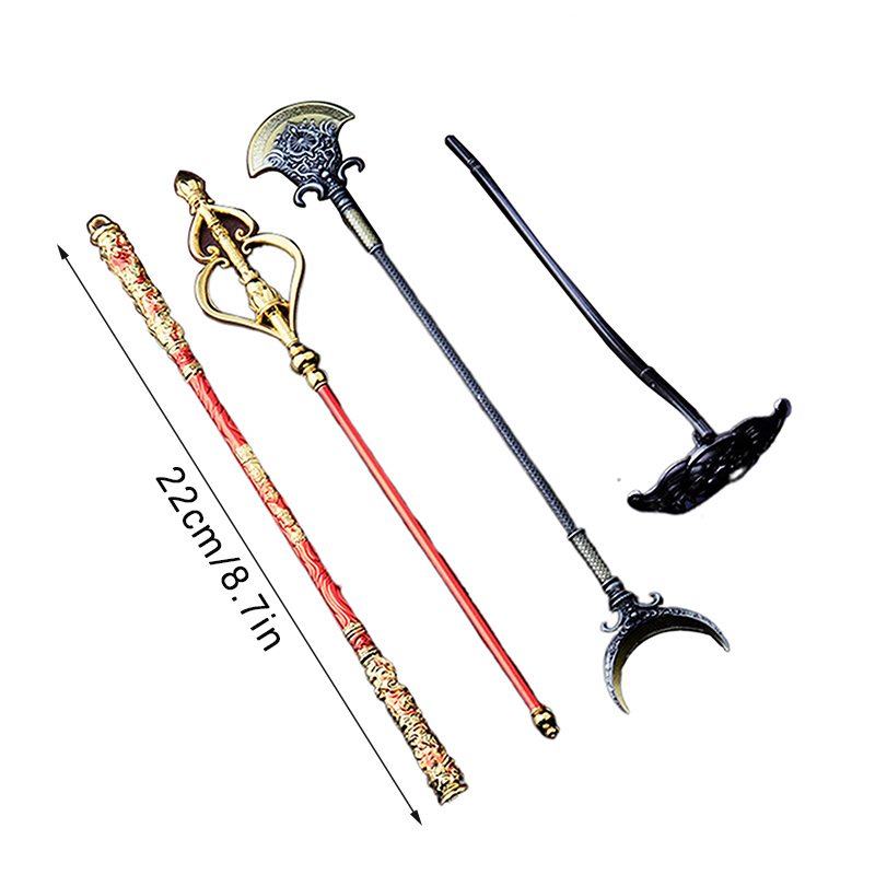 Black WuKong Sun Wukong Magic Golden Cudgel Game Anime New Style Metal Ancient Style Swords Birthday Gifts Toys Kids. 