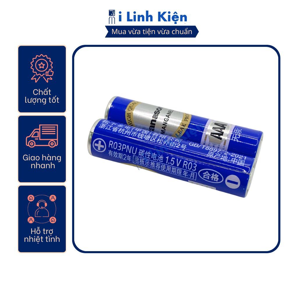 Pin đũa maxell aaa 1.5v
