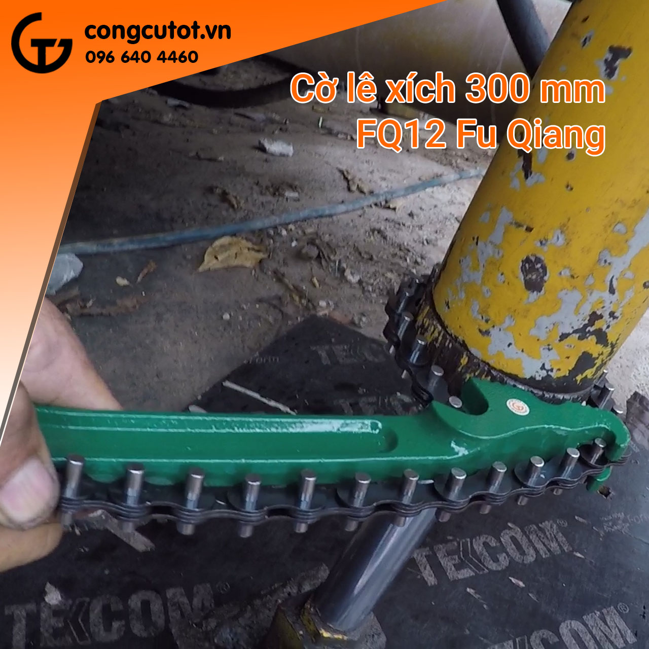 Cờ lê xích các cỡ 200mm, 225mm, 300mm, 400mm