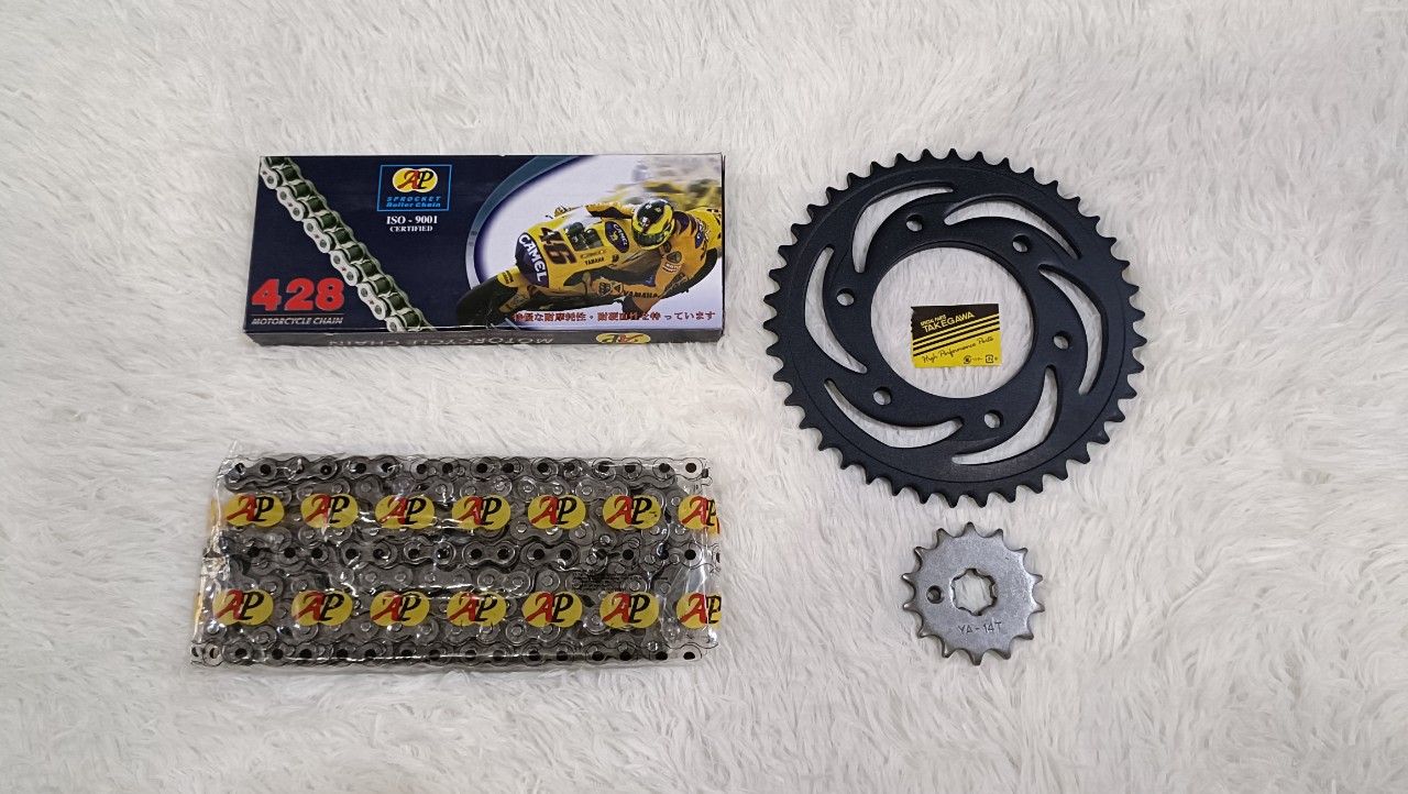 Nhông sên dĩa Exciter 150 takegawa.ap