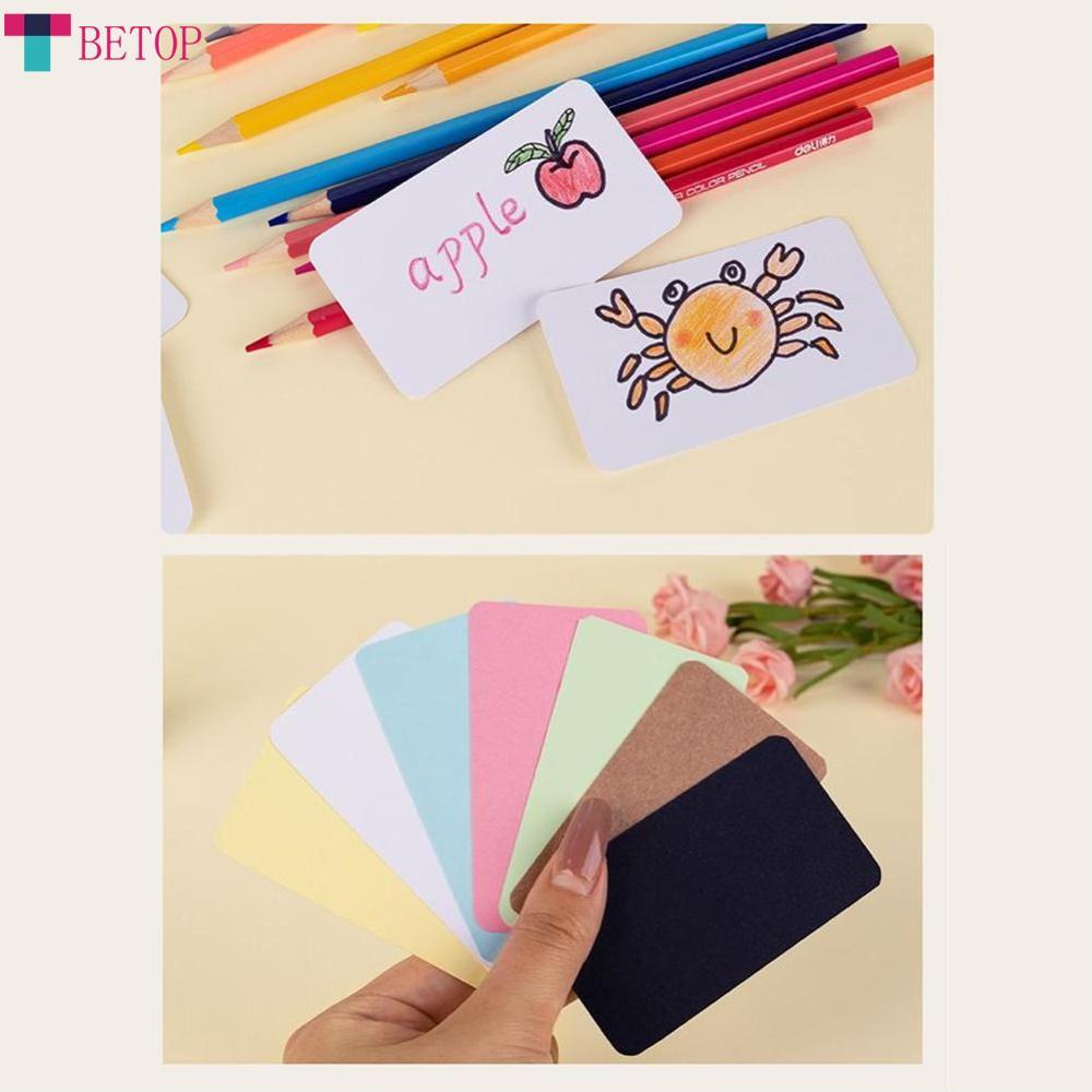 %E3%80%90Miga%20Plaza%E3%80%91%20100pcs/box%20Kraft%20Paper%20Card%20Color%20Blank%20Business%20Card%20Message%20Thank%20You%20Card%20Writing%20Card%20Label%20Bookmark%20Learning%20Card%20-%20Image%203