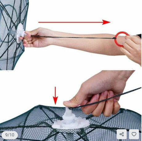 Combo 2 Lồng Bát Quái Tặng 2 Gói Mồi, Lồng Bắt Cá Tôm Lươn Trạch -