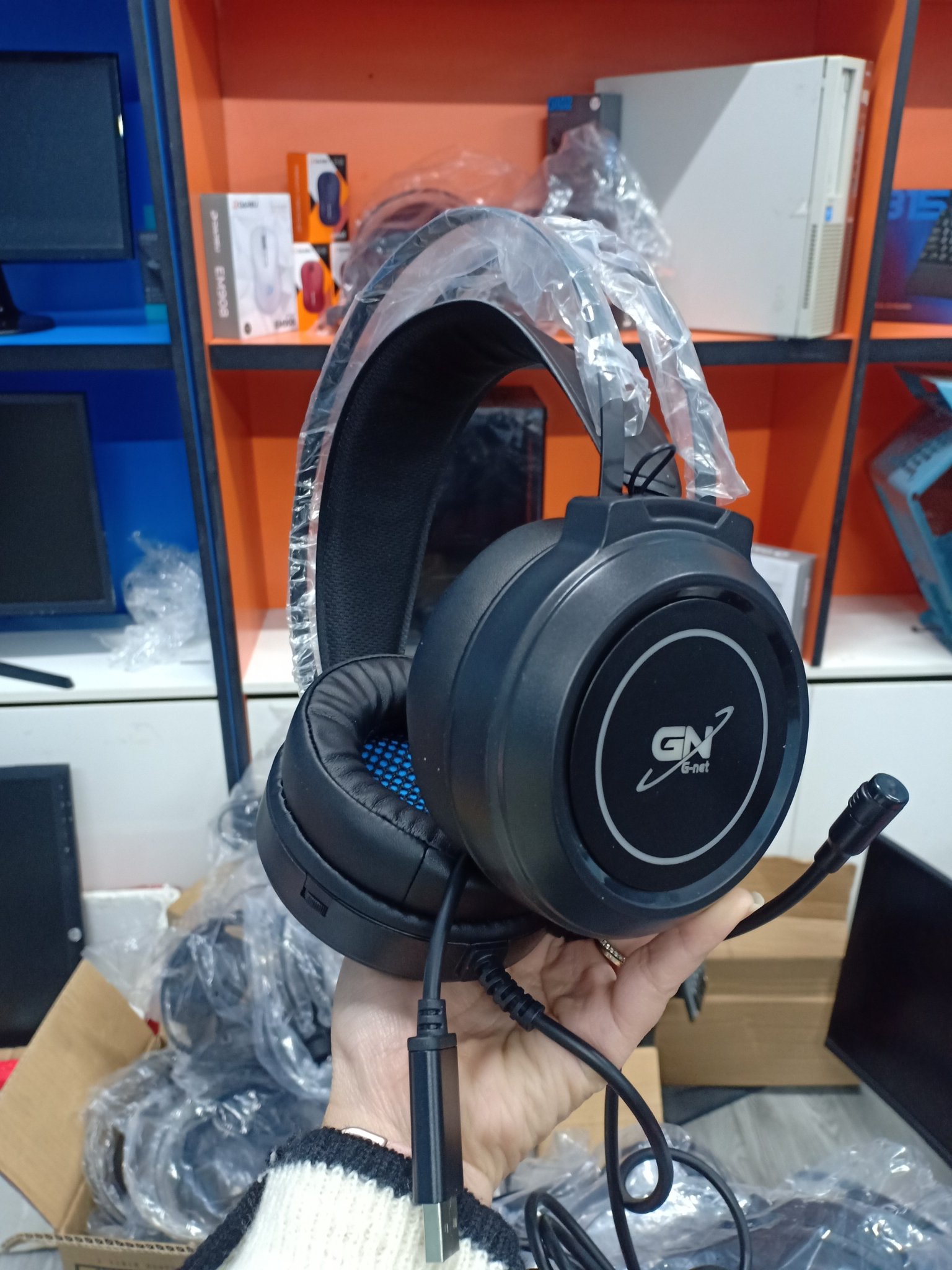 Tai Nghe G-Net GH5 Plus 7.1 - Led RGB