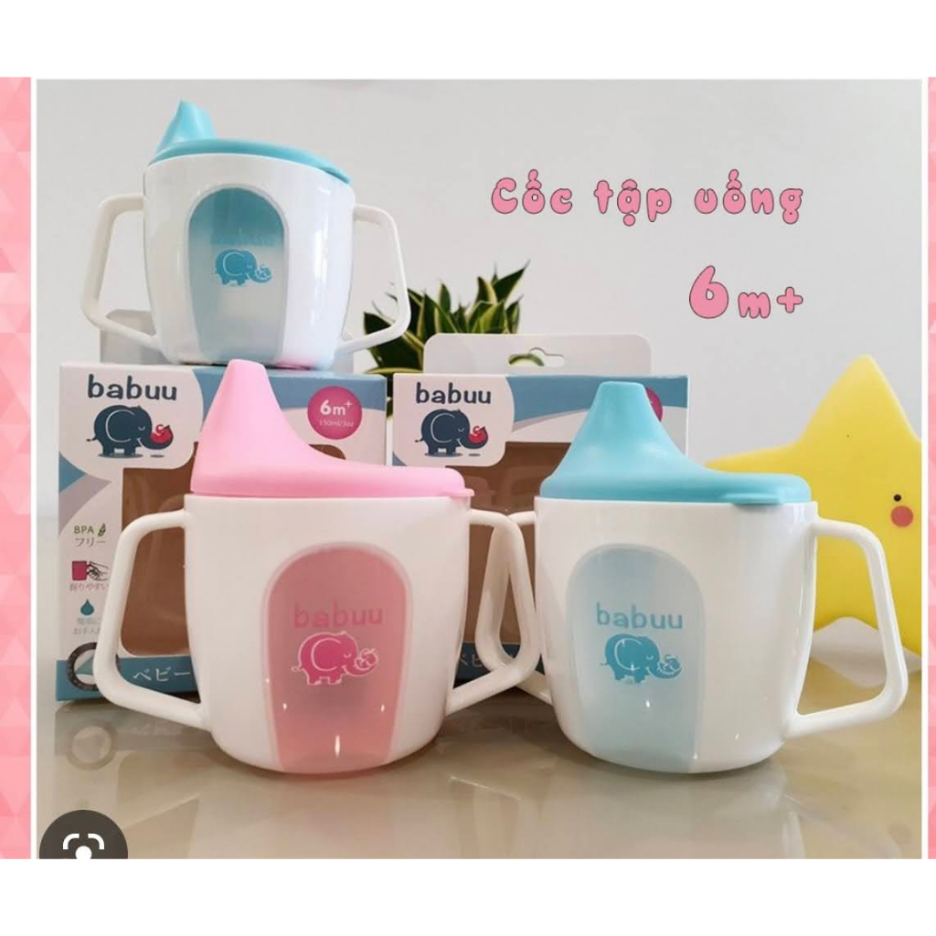 Cốc tập uống Babuu chống sặc
