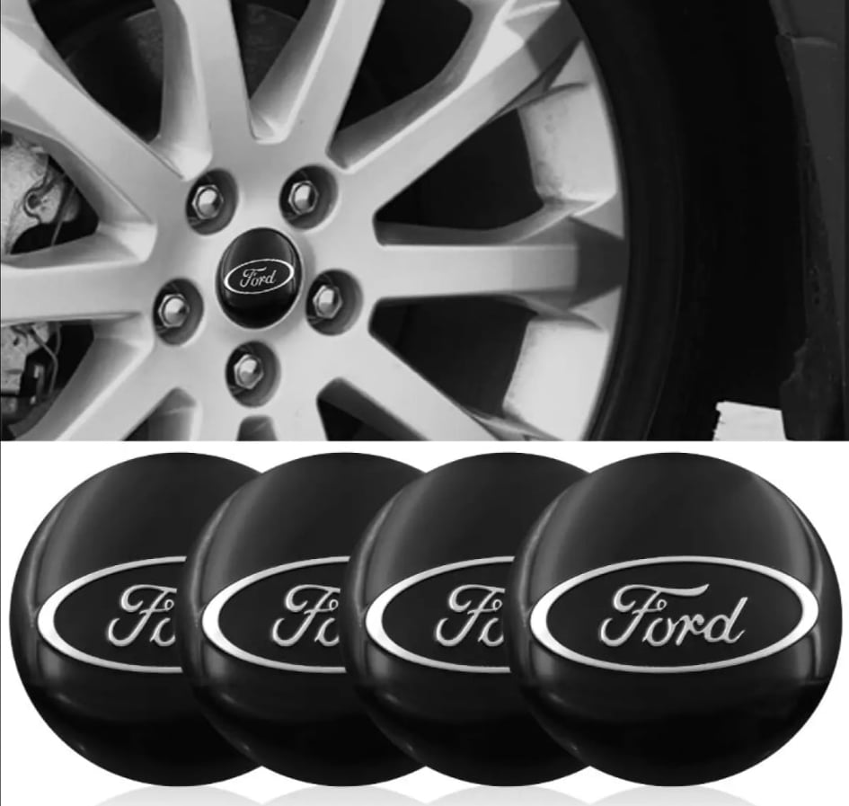 FORD Car Wheel Center Hub Cap Sticker Emblem 04 pcs 56mm | Lazada PH