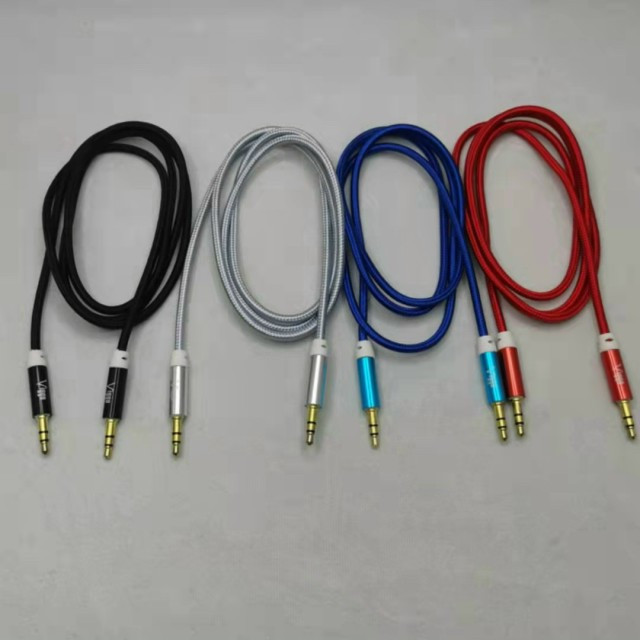 Dây cáp loa 2 đầu dương 3.5mm dài 1m-C44