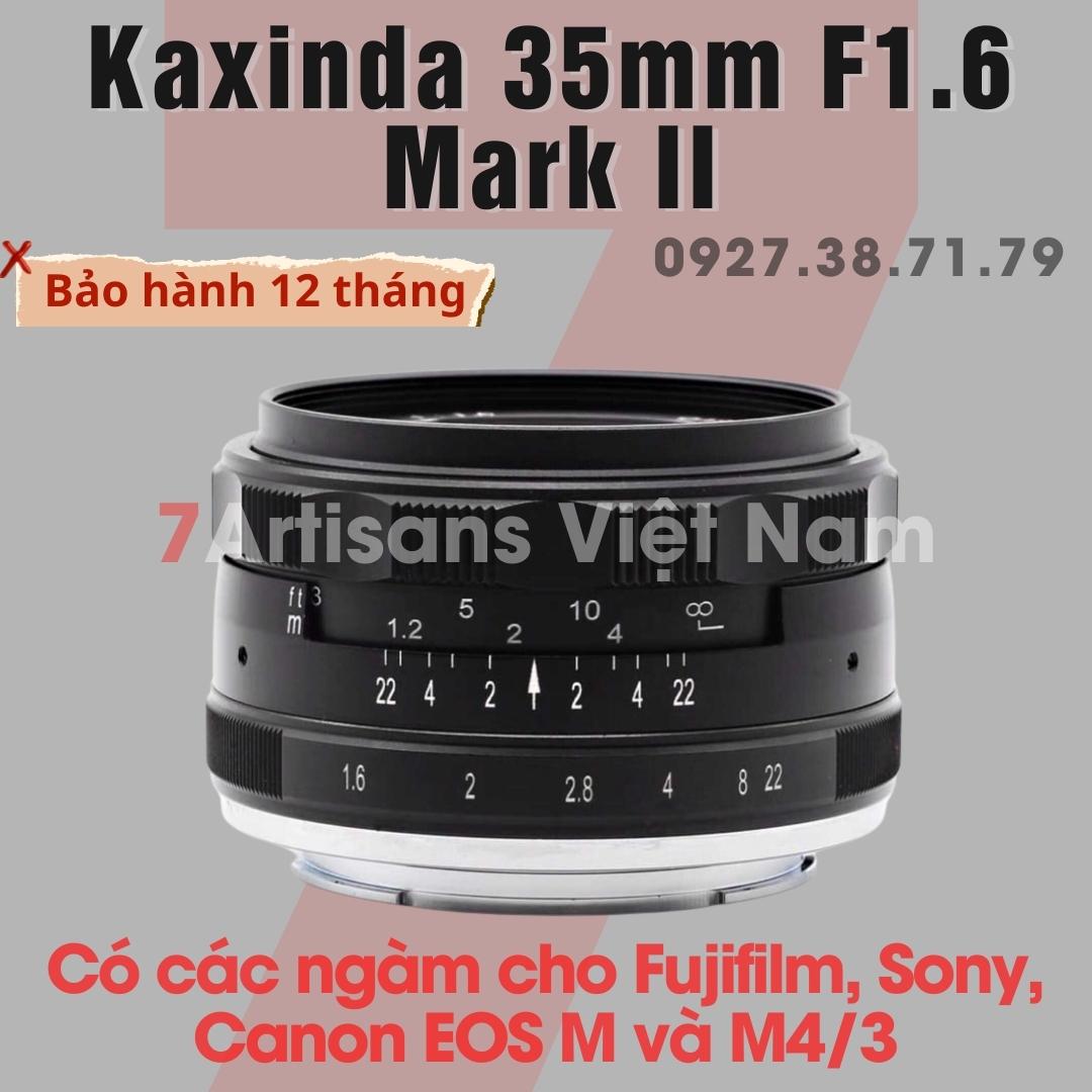 Ống kính Kaxinda Meike 35mm F1.6 Mark II - Lens đa dụng dành cho Fujifilm thumbnail