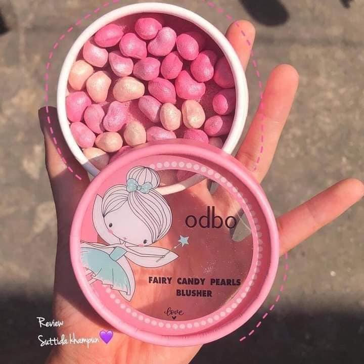 Má hồng dạng viên siêu đẹp odbo fairy candy pearls blusher od195 - 11282