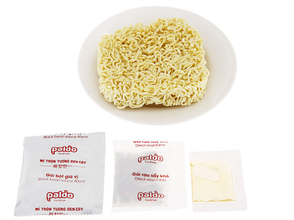 Mì Trộn Tương Đen Cay Koreno Gói 78g