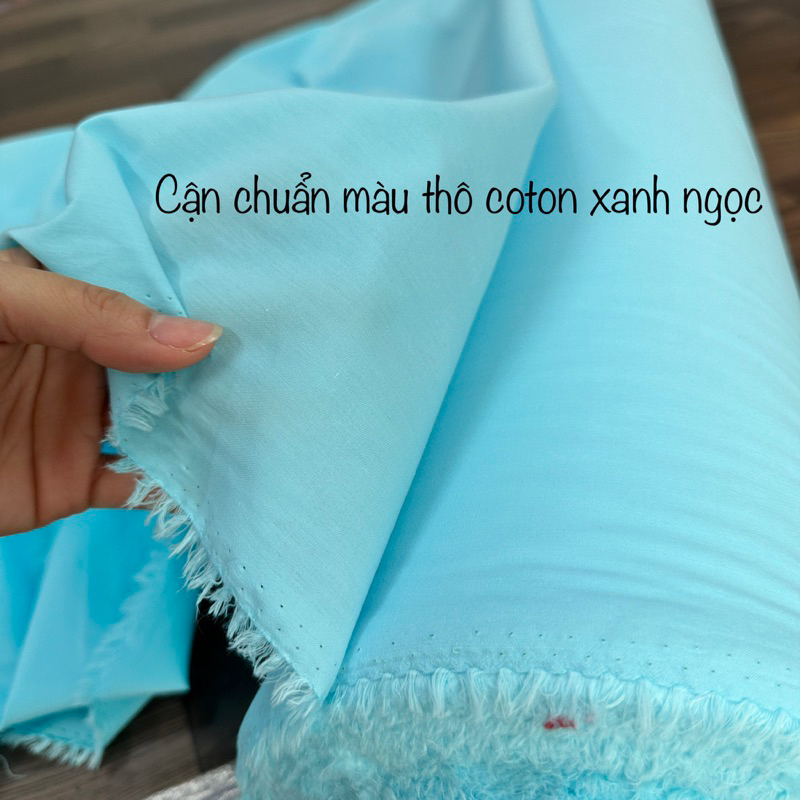 Vải Thô Hoa-thô xốp hoa - may váy áo xòe bồng xinh xắn-Hàng cây xuất dư