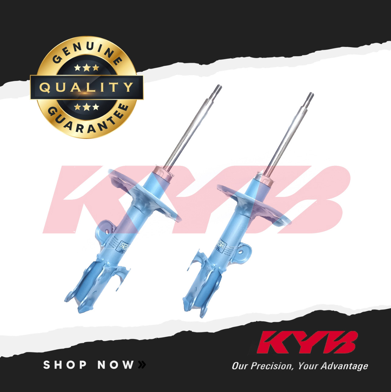 KYB New SR (2pcs) for Front for Toyota Rav4 ACA30 (3rd Gen) 2006-2013 ...