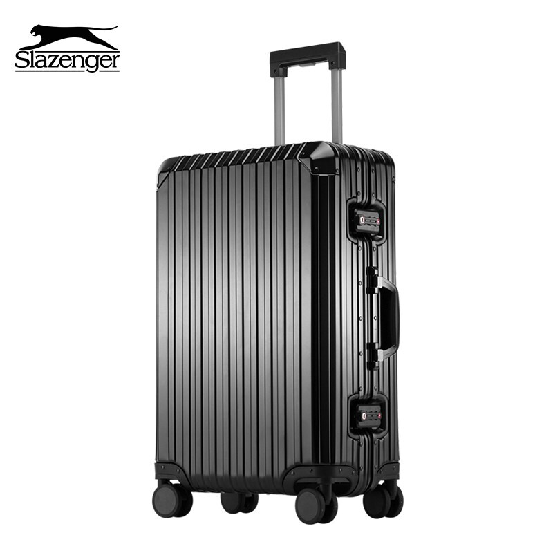 luchthaven natuurlijk Zeg opzij Slazenger Slazenger Aluminum-Magnesium Alloy Trolley Case 28 Men's High-End  Luggage Boarding Bag 20 Inch Suitcase 24 | Lazada Singapore
