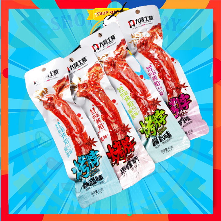 Cổ vịt cay dacheng 42g - ăn vặt nội địa trung