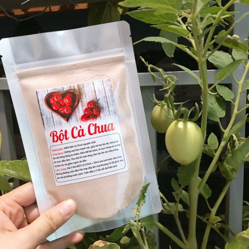 BỘT CÀ CHUA ĐẮP MẶT