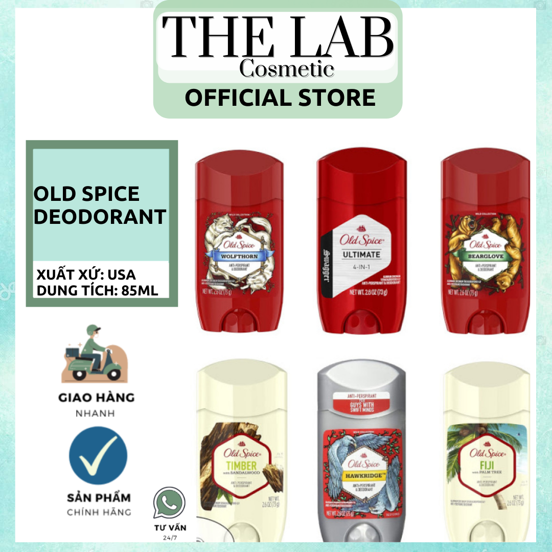 [ĐỦ MÙI] Sáp Lăn Khử Mùi OLD SPICE High Endurance Deodorant (85g)