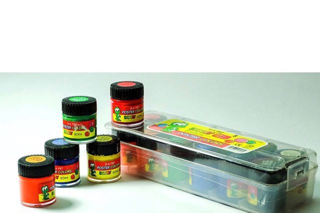 Hộp 12 màu nước Dooly Poster D.A 30ml