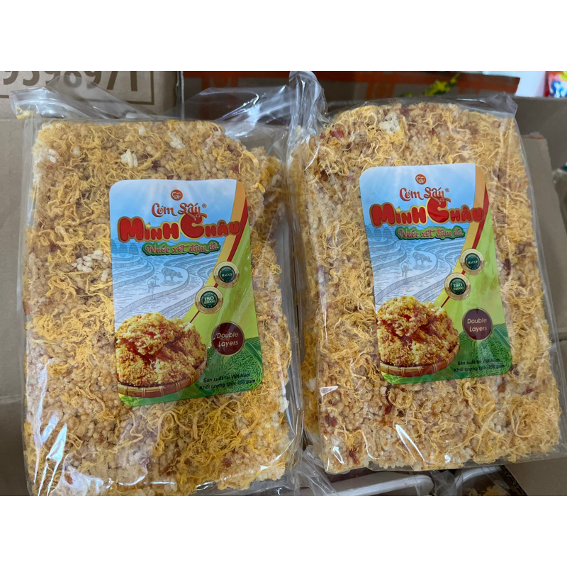 Cơm cháy (Cơm sấy) Minh Châu siêu ngon 250g Date dài