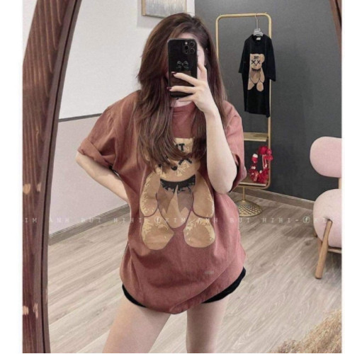 FREESHIPMAX-Áo thun tay lỡ gấu THE mắt XX TC12