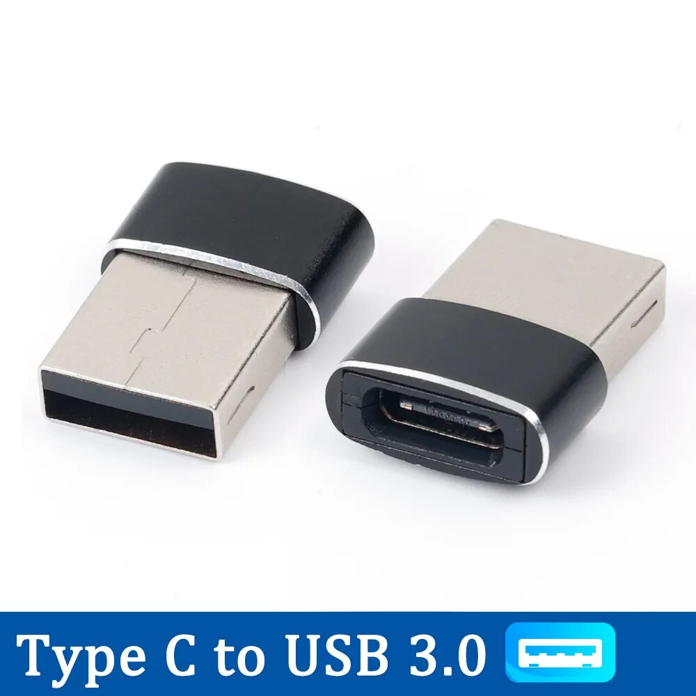 Hot Sale USB OTG Adapter Type C Micro USB Female To USB Male Converter Charge & Data Transfer Connector for Iphone Samsung Power Adapter