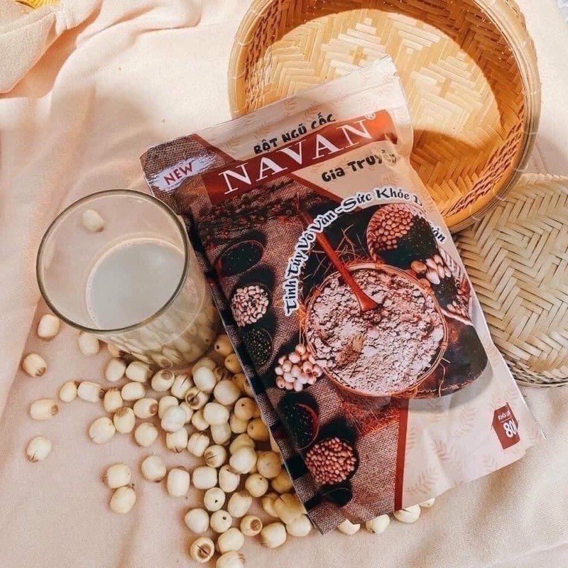 Bột ngũ cốc dinh dưỡng 7 vị NAVAN 800g