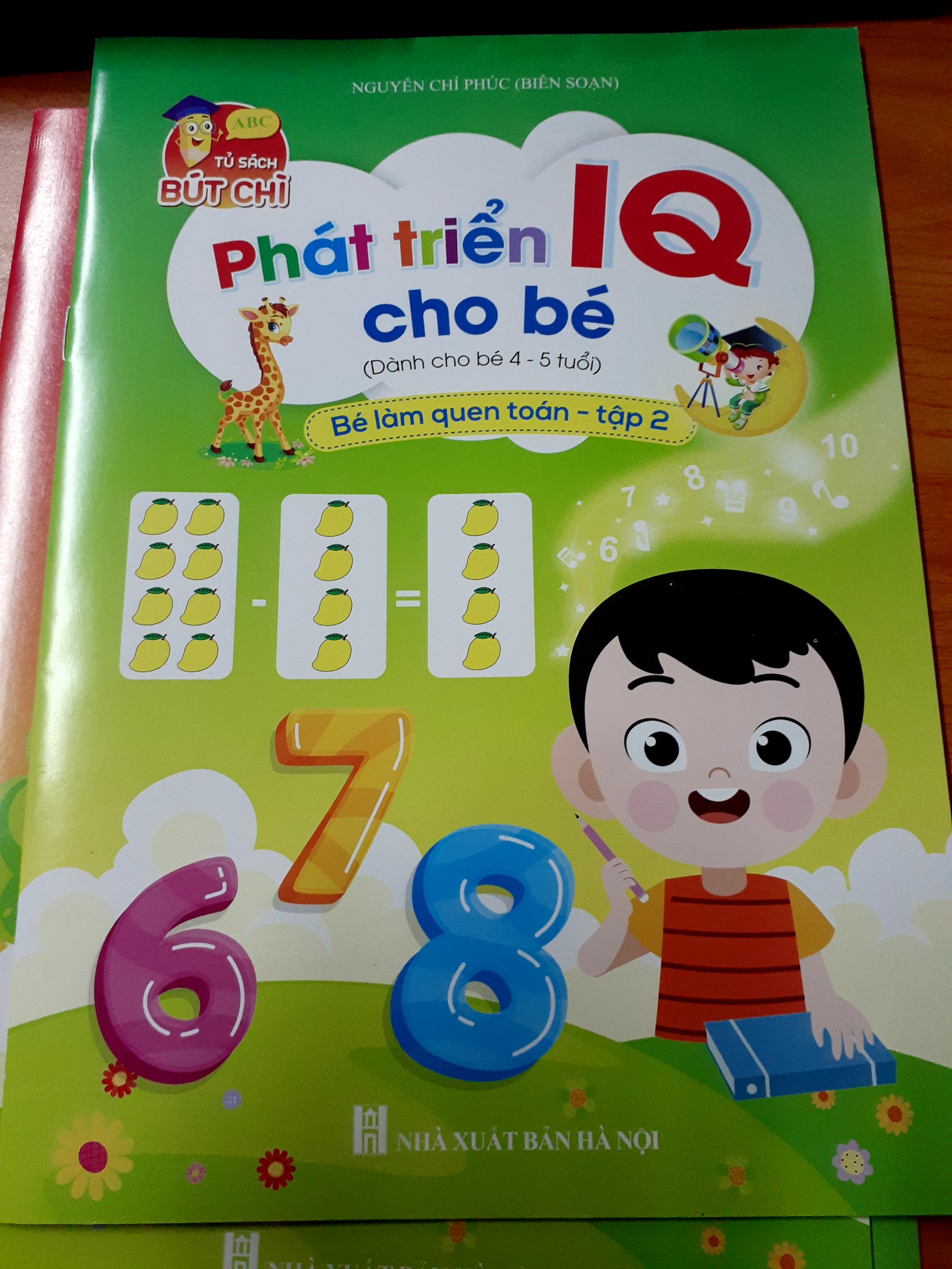 Bộ Phát Triển IQ Cho Bé 4 Đến 5 Tuổi ( Bộ 8 Cuốn)