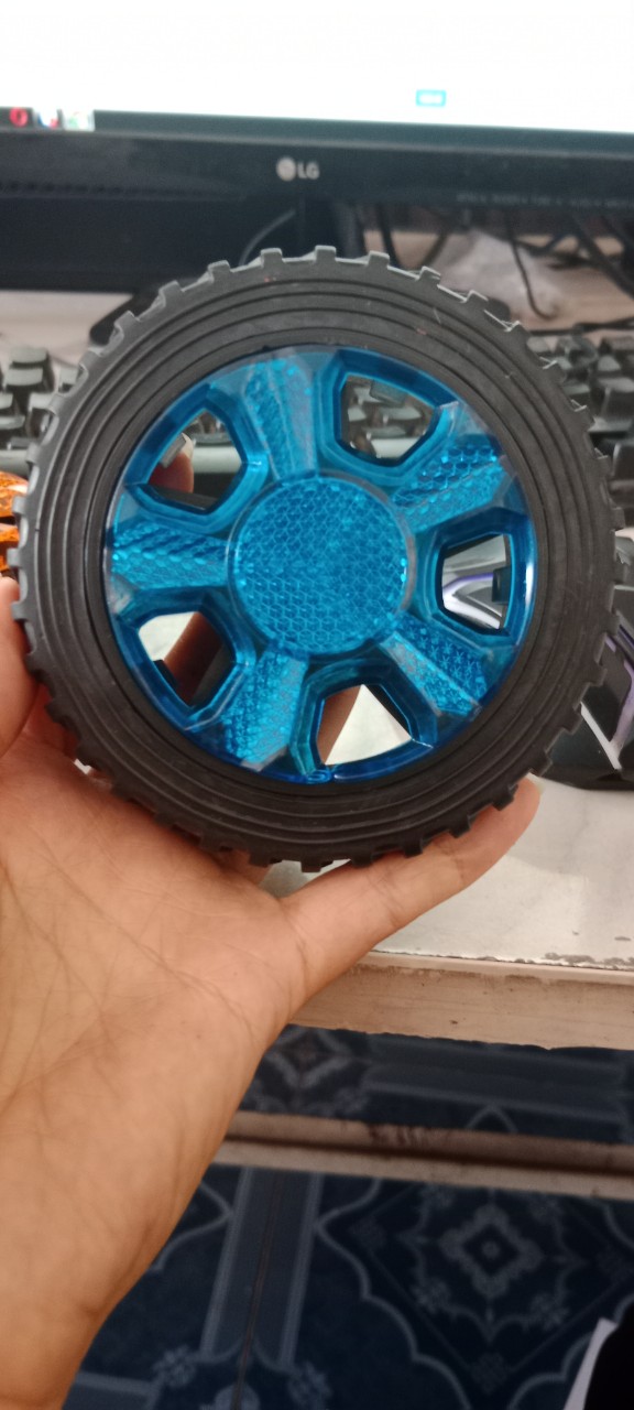 Bánh xe cổng xếp trục 12mm
