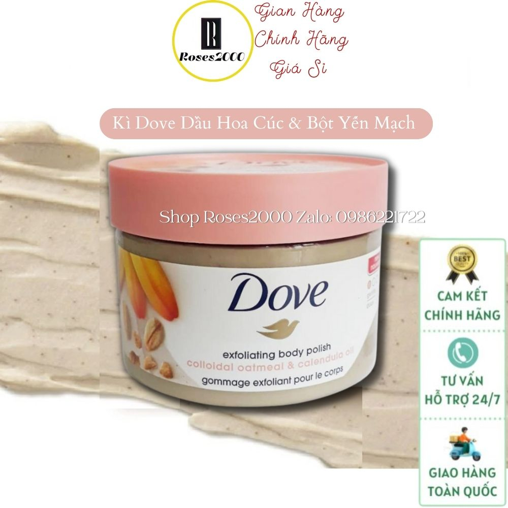 Tẩy Tế Bào Chết Dove 298gr ( Hàng Chuẩn )