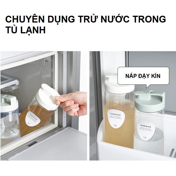 COMBO 2 Bình Đựng Nước Lock&Lock Easy Grip HAP813 dung tích 1.2L