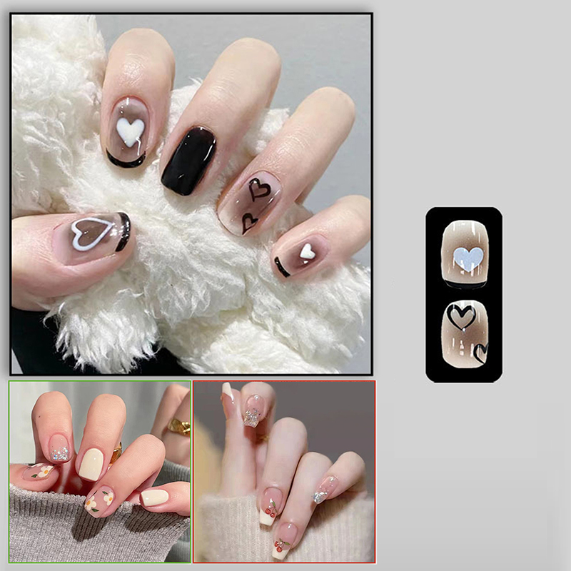 24Pcs%20Press%20On%20Nails%20Gel%20On%20False%20Reusable%20Fake%20French%20Solid%20Color%20Nail%20Tip%20Pri%20BAWEI%20%7CNew%20Fashion%20Korean%20style%20-%20Image%206