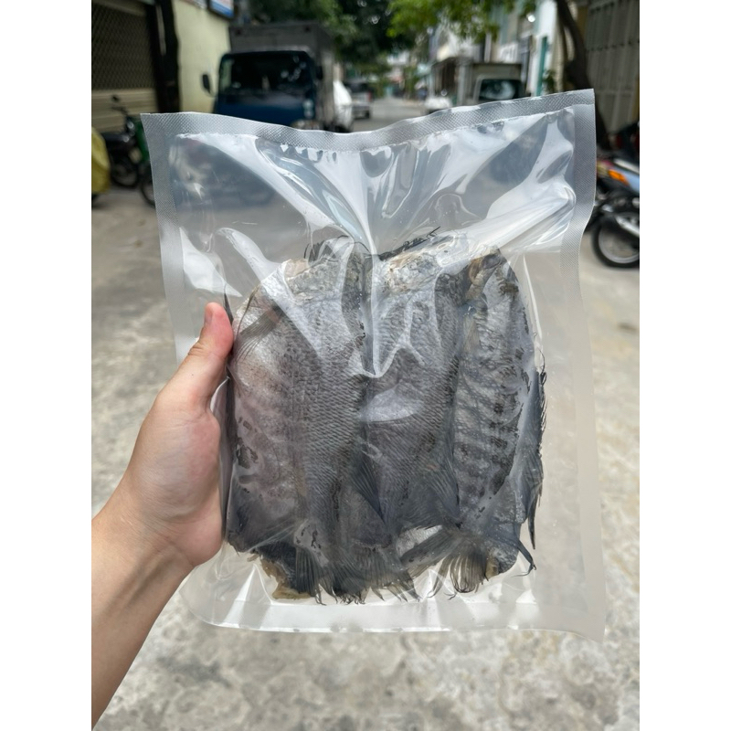 KHÔ CÁ SẶC BỔI bịch 500g size10-12 con (giao tphcm)