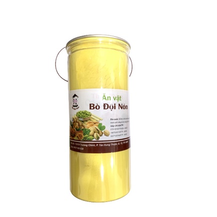 500G [ lon pet ] Tinh Bột Nghệ Nguyên Chất Bò Đội Nón
